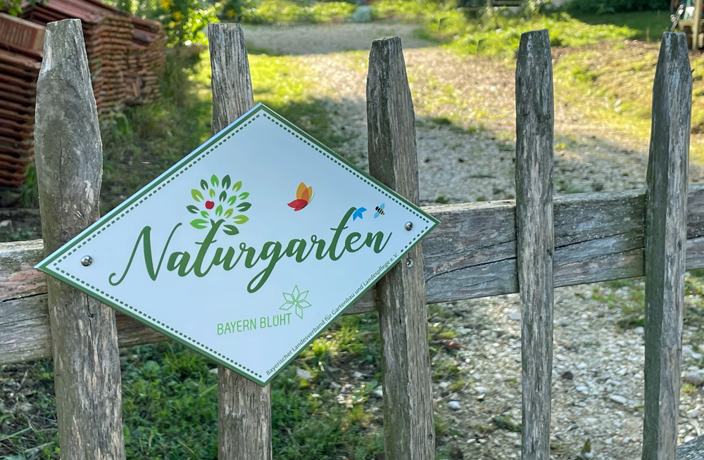 Überreichung der Naturgarten-Plaketten 2024