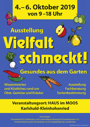 Herbstausstellung 2019 (Plakat: HP Mediendesign+Druck)